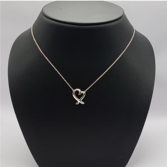 Tiffany & Co. Jewelry - 💯 🩵 Tiffany & Co. Paloma Picasso Loving Heart Necklace